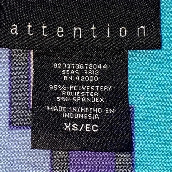 Attention XS Mod Dress With Butterfly Sleeves Knee Length ❤️ - Picture 8 of 14